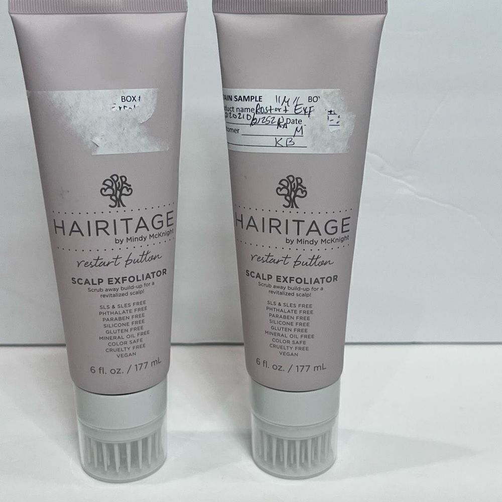 Hairitage Scalp Exfoliator 6oz, 2 pack